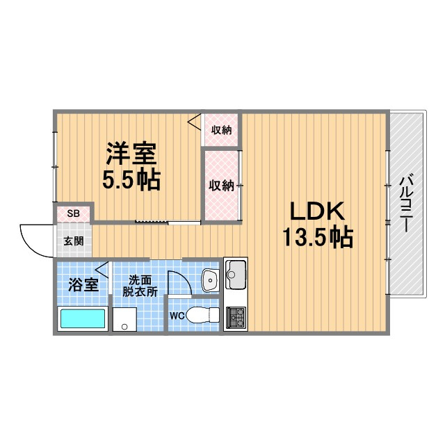 ベルコモン甲子園の間取り