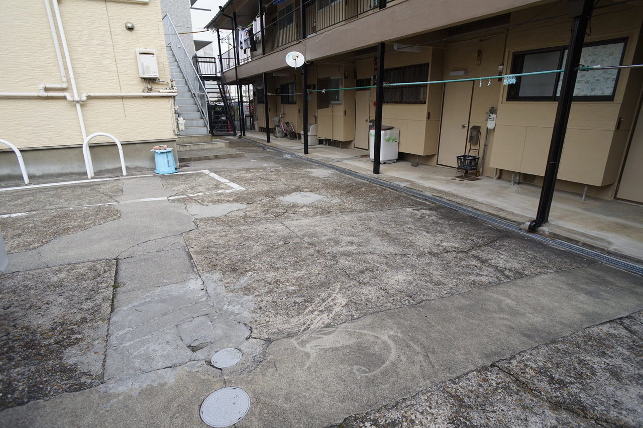 サンレイクの駐車場