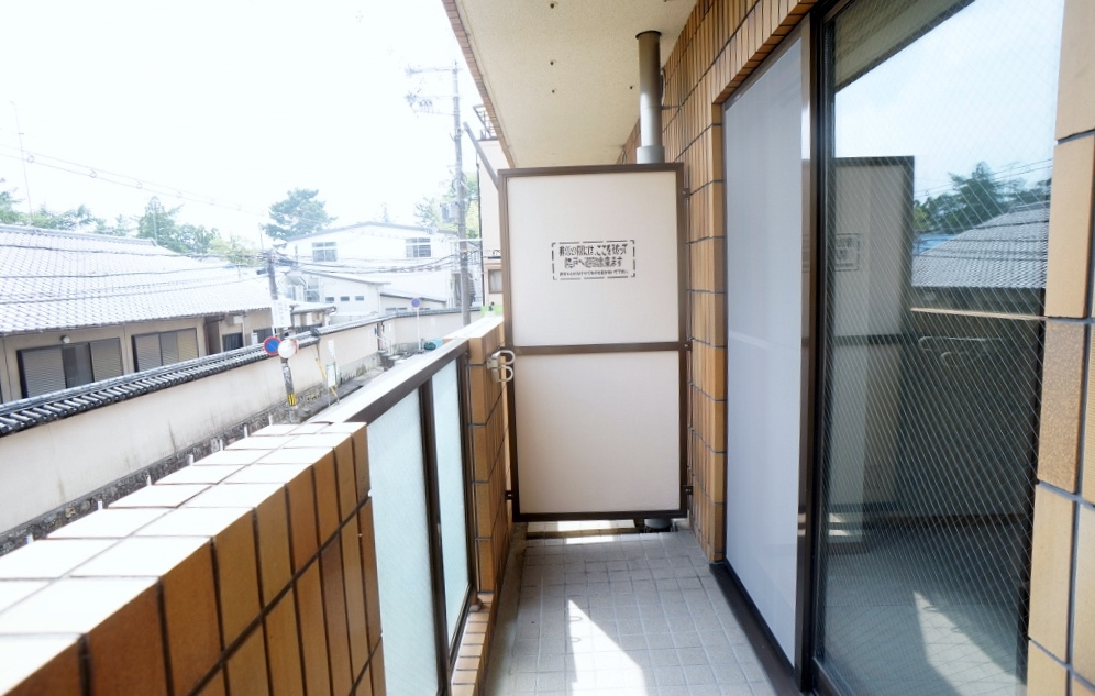 メゾン開宝二番館のバルコニー