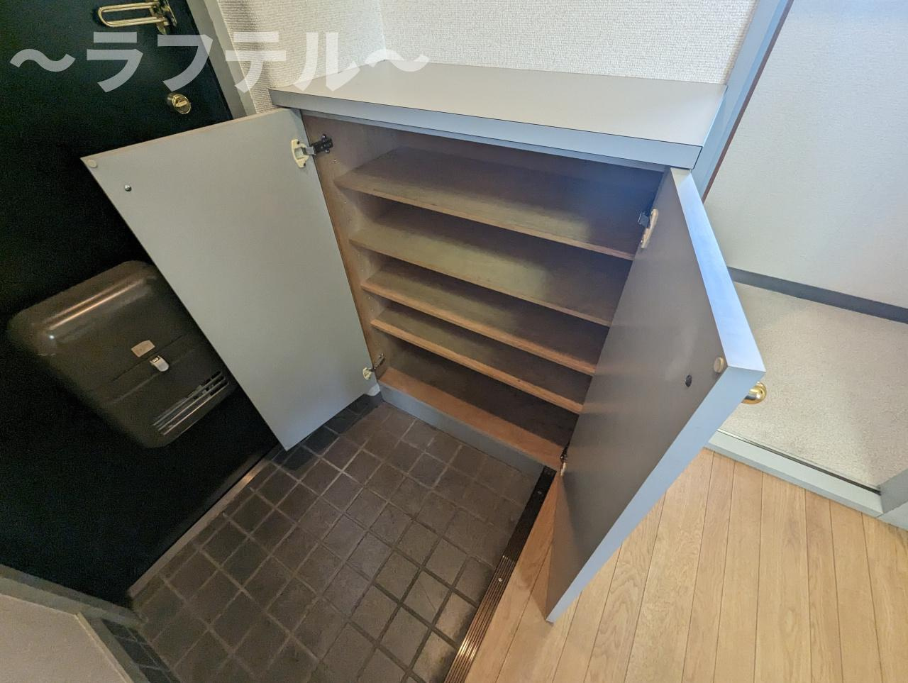 所沢市北有楽町の賃貸マンションの収納