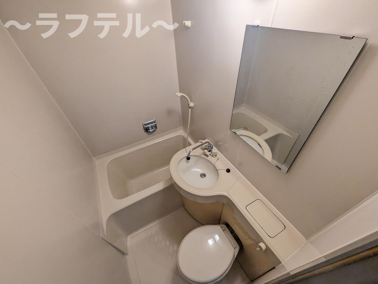 所沢市北有楽町の賃貸マンションの浴室