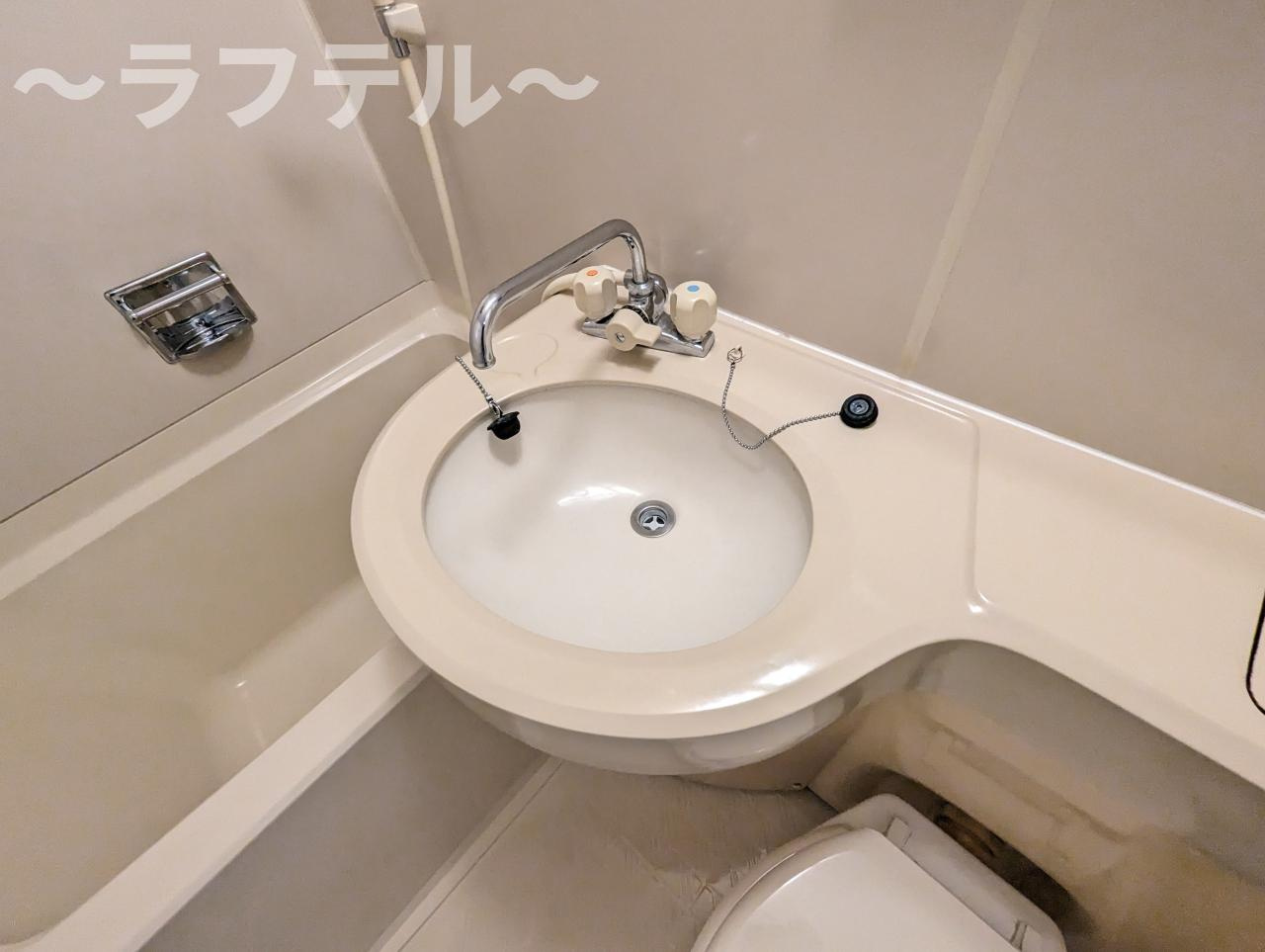 所沢市北有楽町の賃貸マンションの洗面所