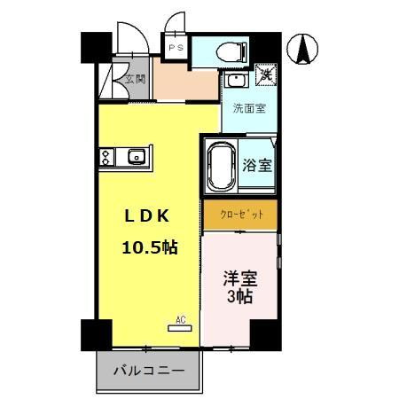 メゾンキコー今里の間取り
