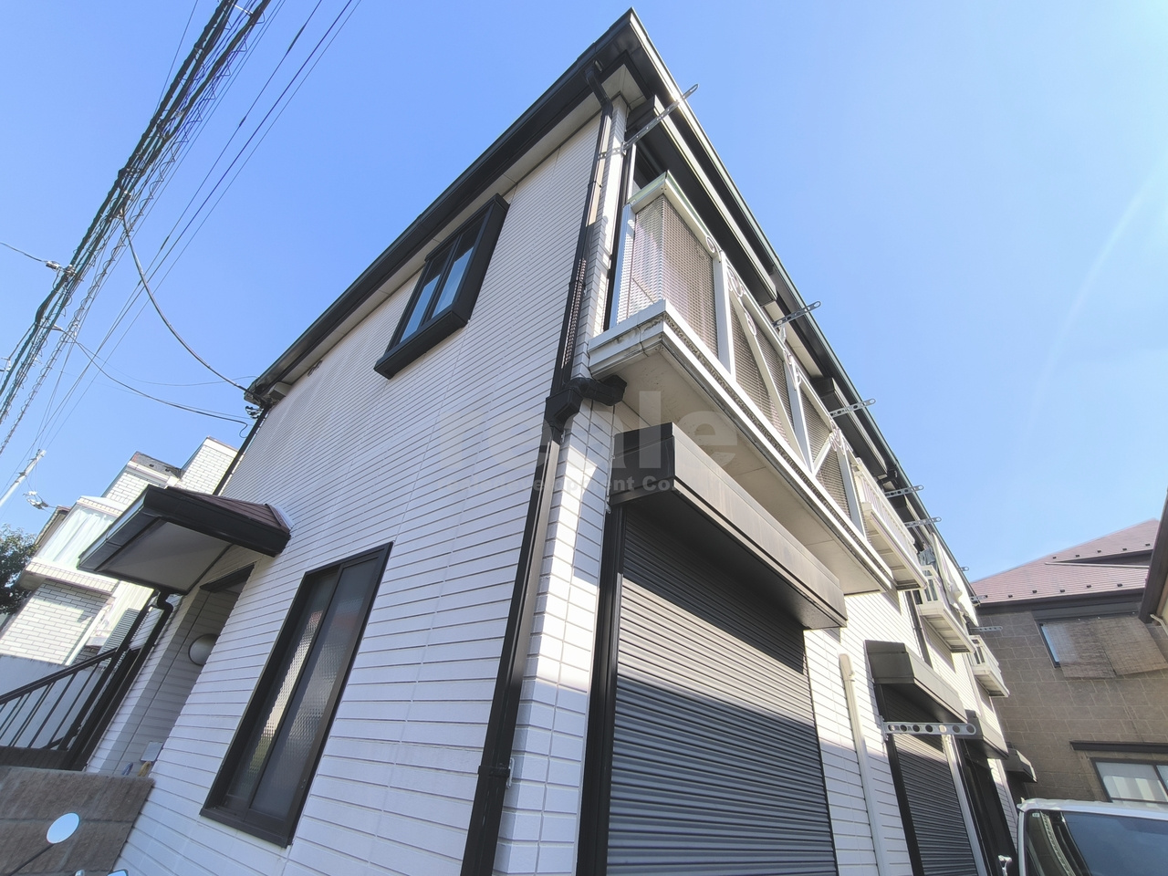 杉並区松庵２丁目のアパートの外観
