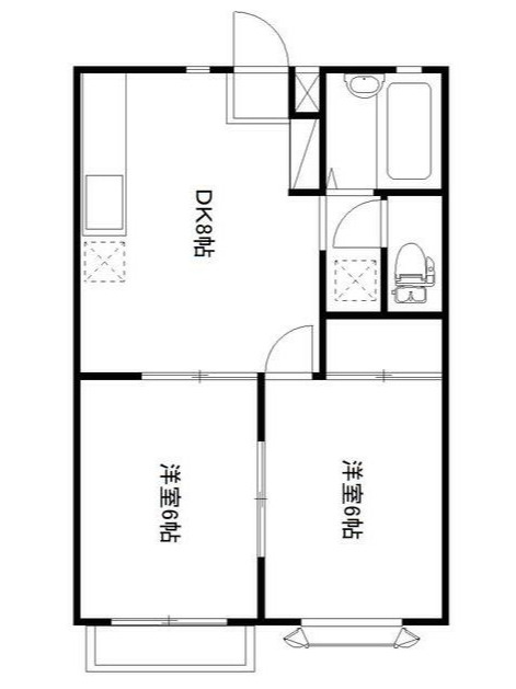 フジハイツの間取り