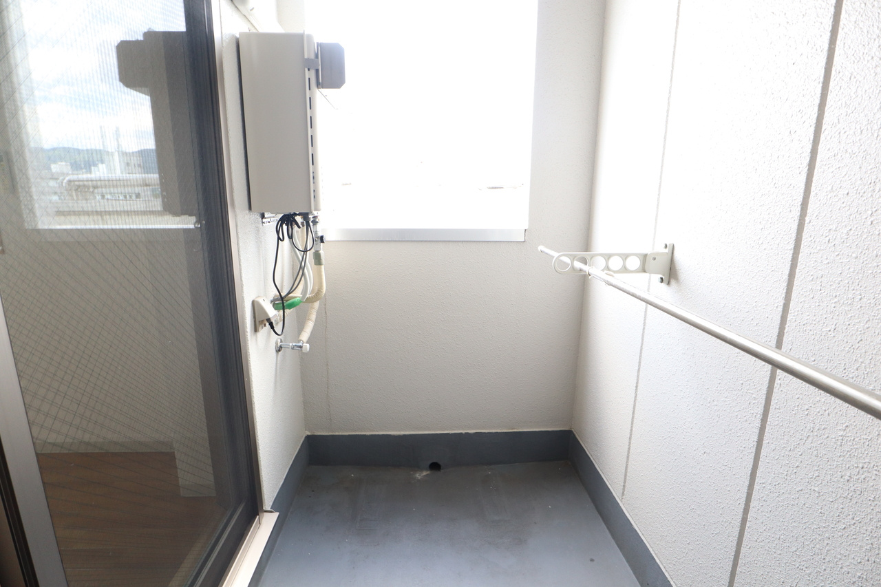 エクセレント天理のバルコニー