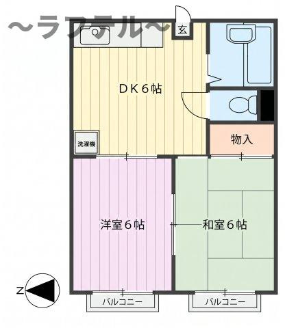 ハンティングヒルの間取り