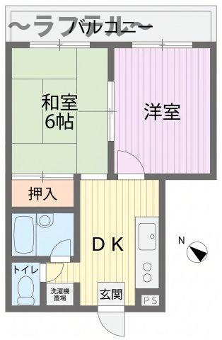 コーラルプラザの間取り