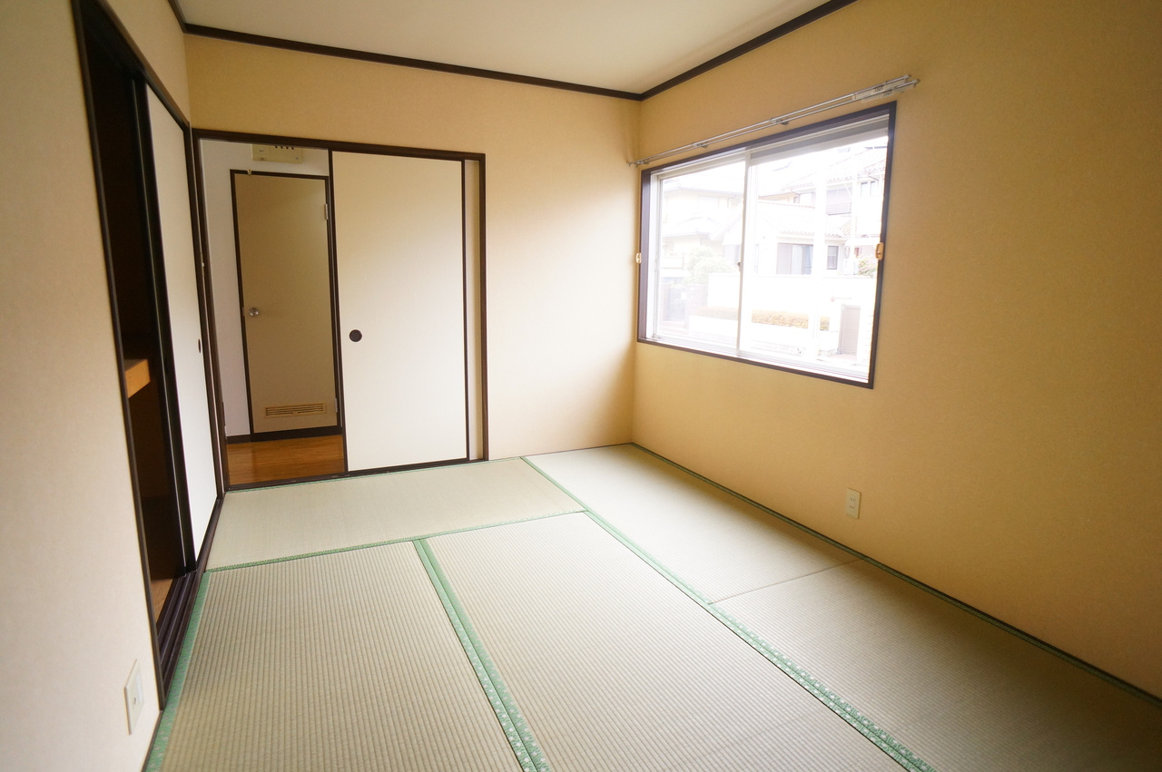 木村ハイツＡの和室|和室がひろがる居住スペース