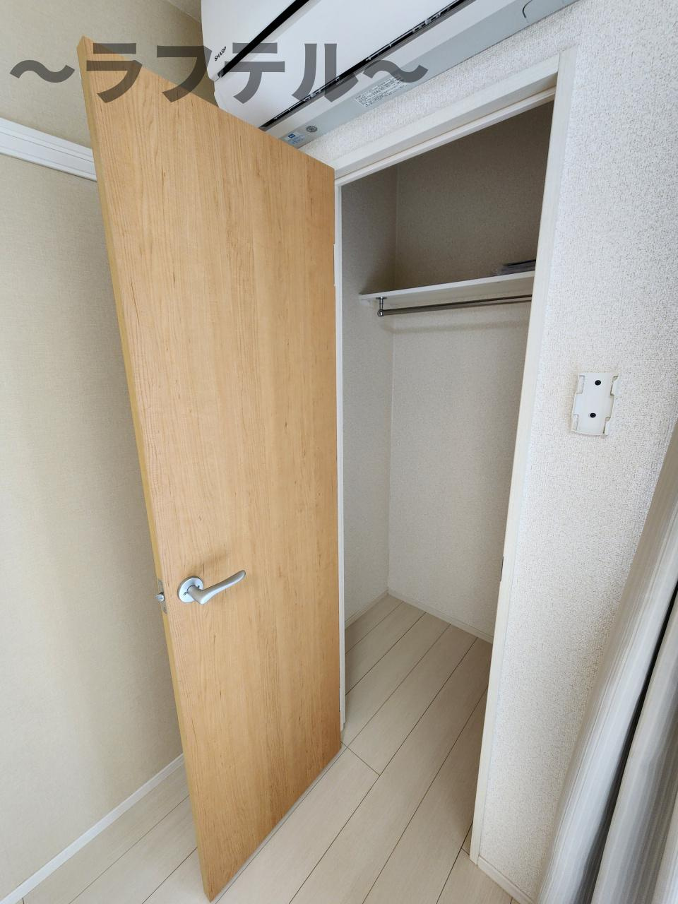 入間市下藤沢５丁目のアパートの収納