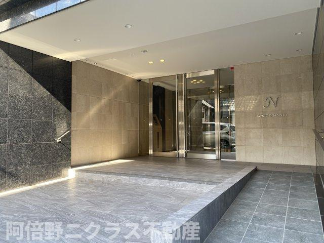 グレイス南栄のエントランス|清潔なエントランスです