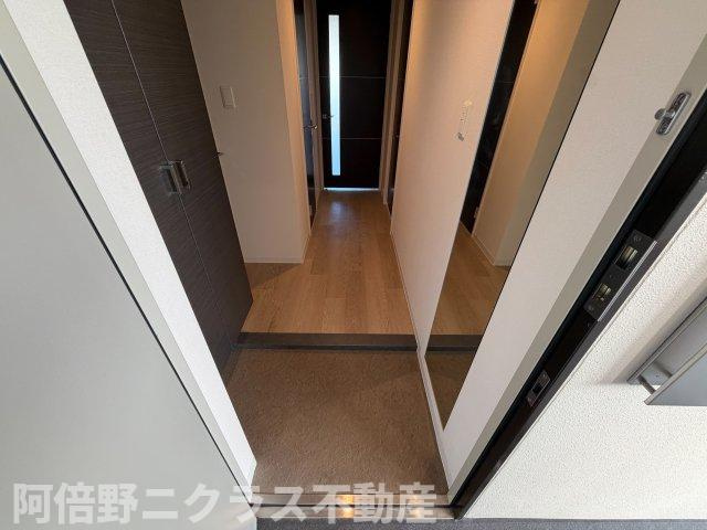 グレイス南栄の玄関|クリーニング前
