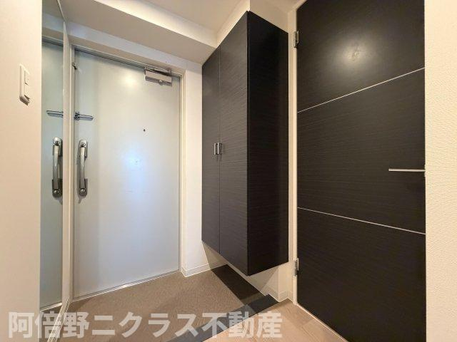 グレイス南栄の玄関|クリーニング前
