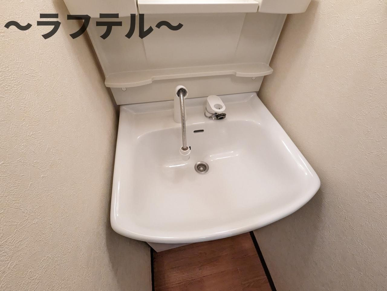 カーサ・ヴェルデの独立洗面台|別号室イメージ