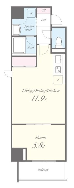 Residence Tresor Dieuの間取り