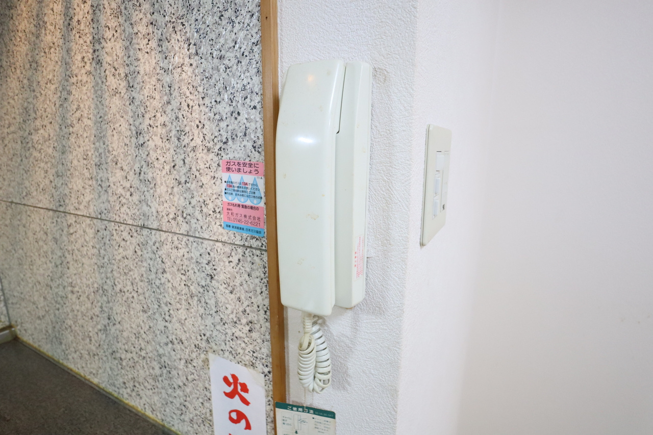 橿原ハイツのセキュリティ