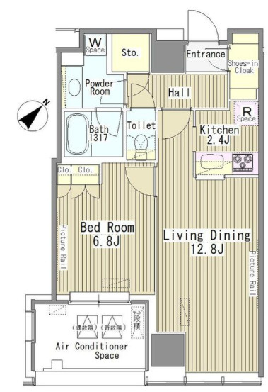 MY TOWER RESIDENCEの間取り