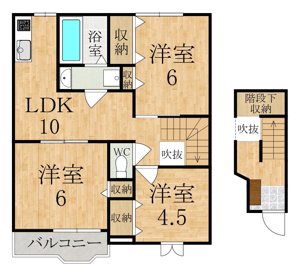シルエラ　Ⅰの間取り