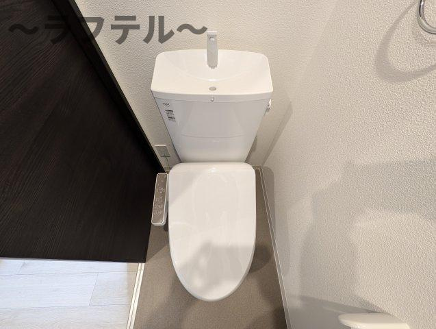 狭山市中央４丁目のアパートのトイレ