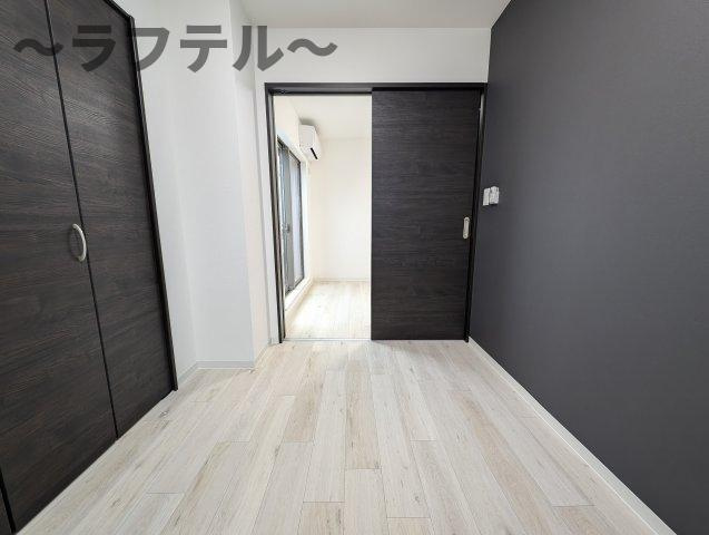狭山市中央４丁目のアパートの寝室