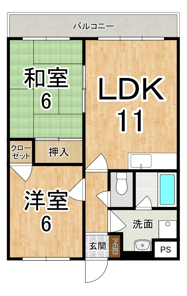プリメーロの間取り