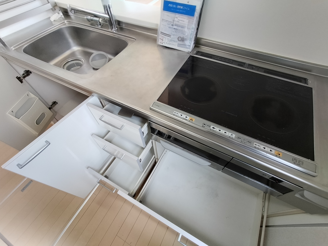 クレストヒルズＡ棟のキッチン