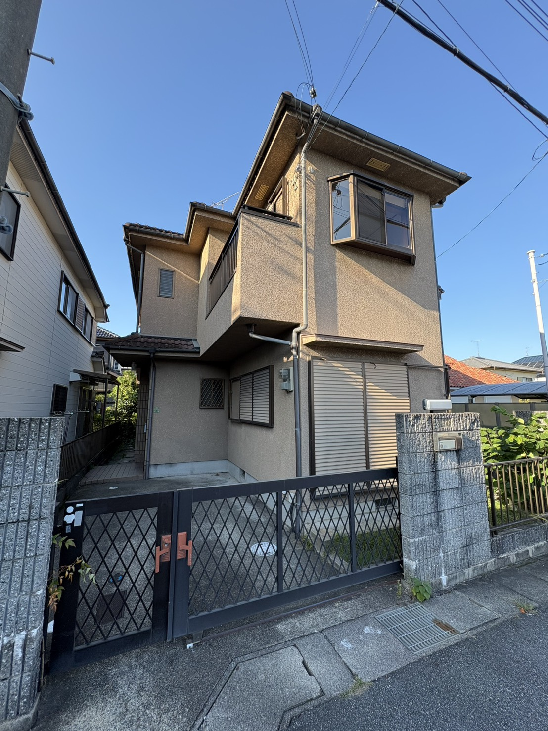 屋敷町戸建の外観