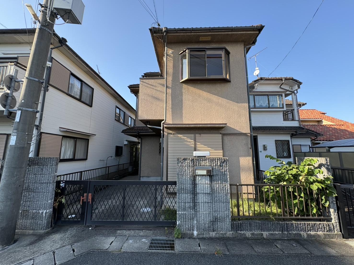 屋敷町戸建の外観