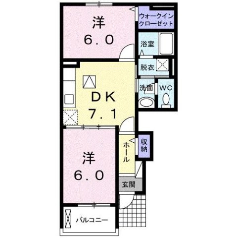 キャンディッドの間取り