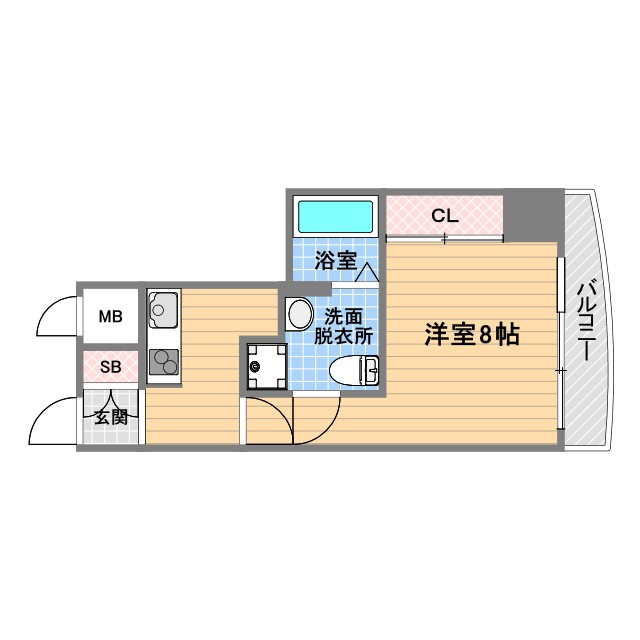 セレニテ甲子園Ⅰの間取り