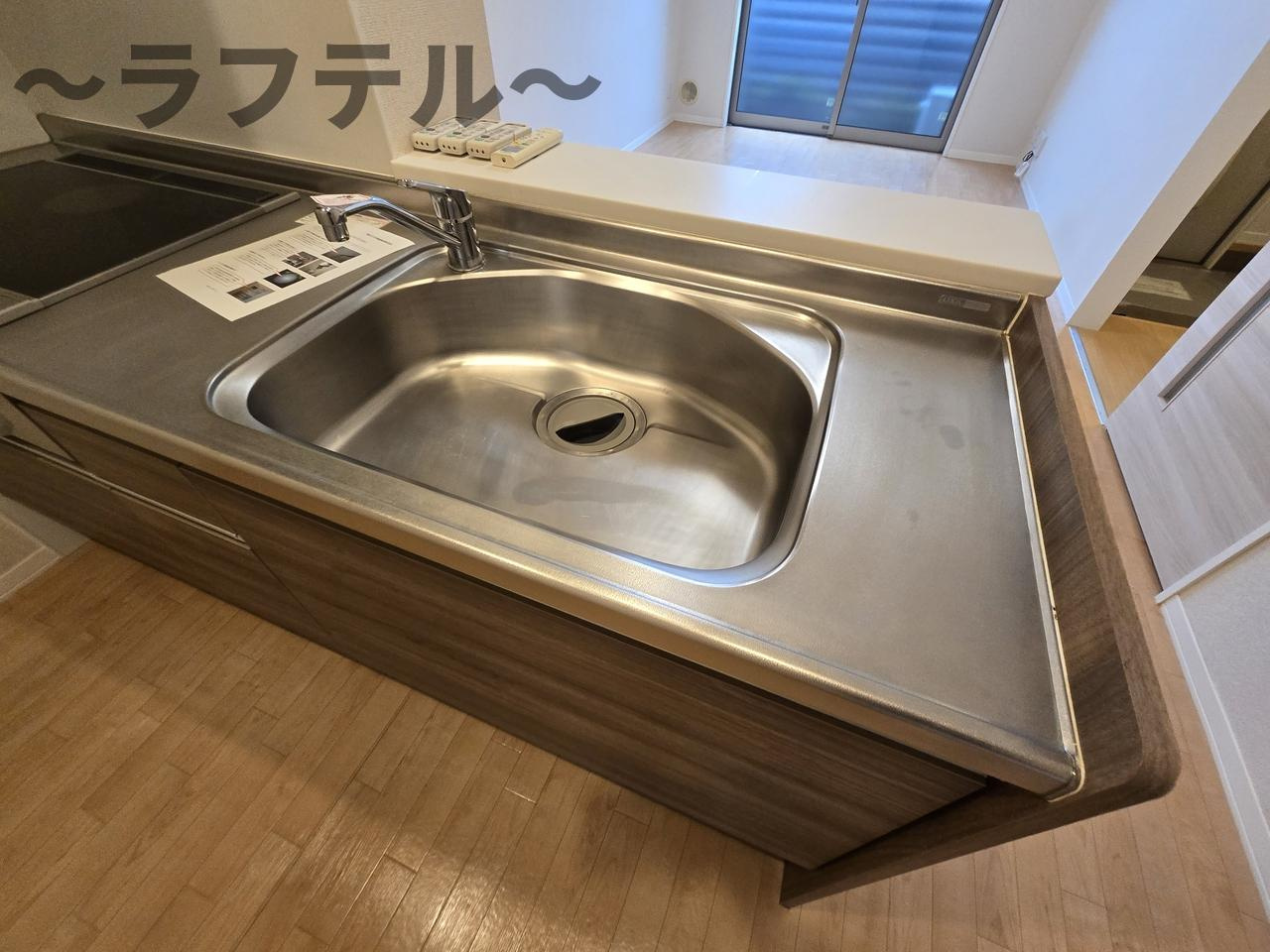 所沢市大字久米のアパートのキッチン