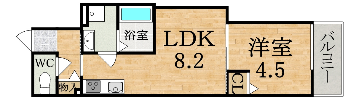 GRM富雄元町の間取り