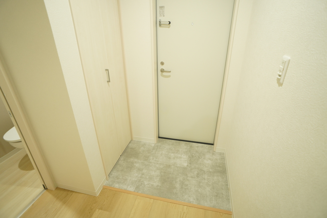 GRM富雄元町の玄関