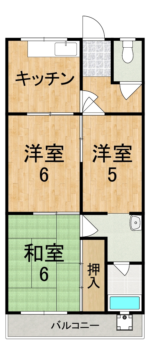 薮内ビルの間取り