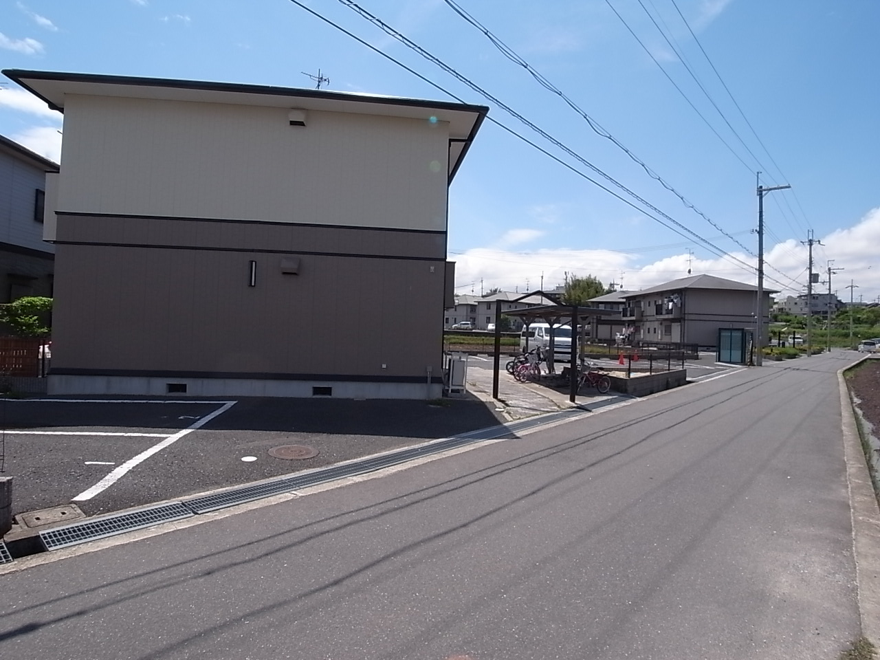 グレースプラザＣ棟の駐車場