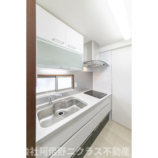 CITY SPIRE上町台のキッチン