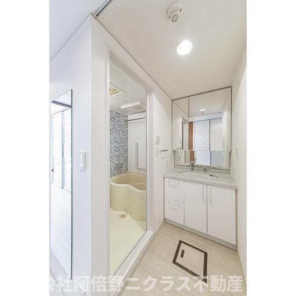 CITY SPIRE上町台の洗面所