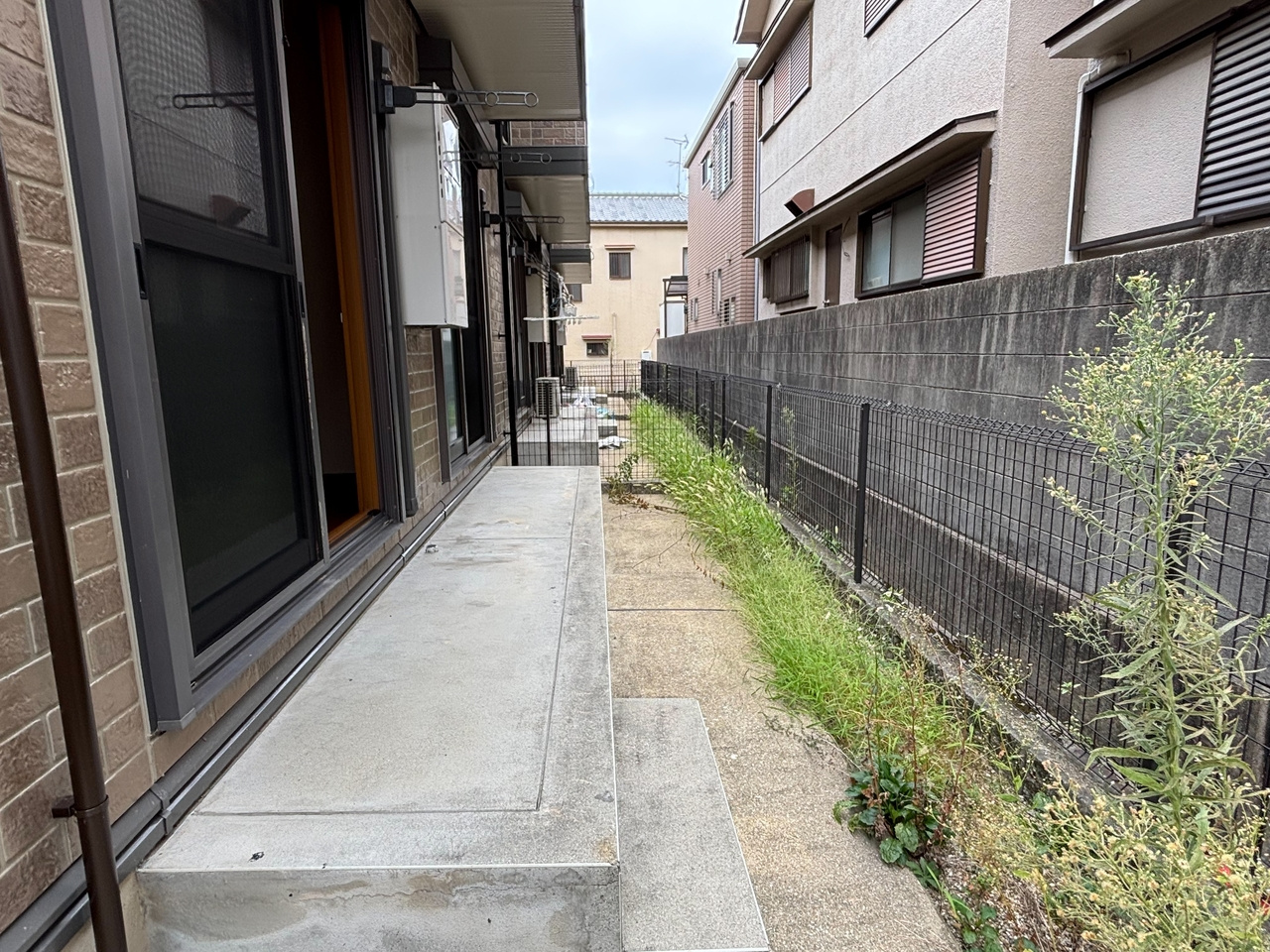 グリーンフィールドＢ棟のバルコニー