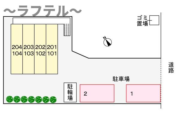 エレガント レジデンスの区画図