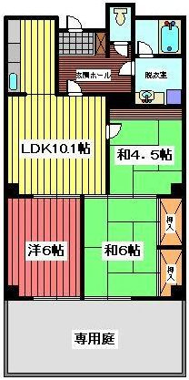 プリンシパル浦和の間取り