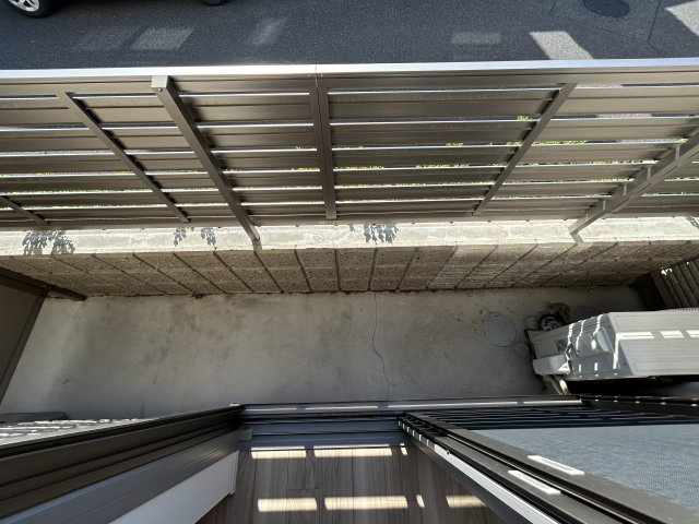 サンモールⅡのバルコニー|別号室参考写真です。
