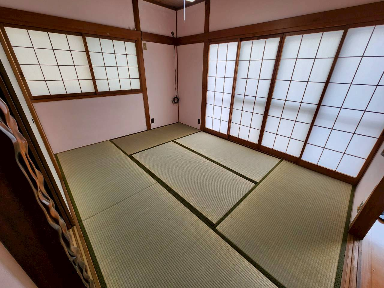 六条西３丁目貸家の和室
