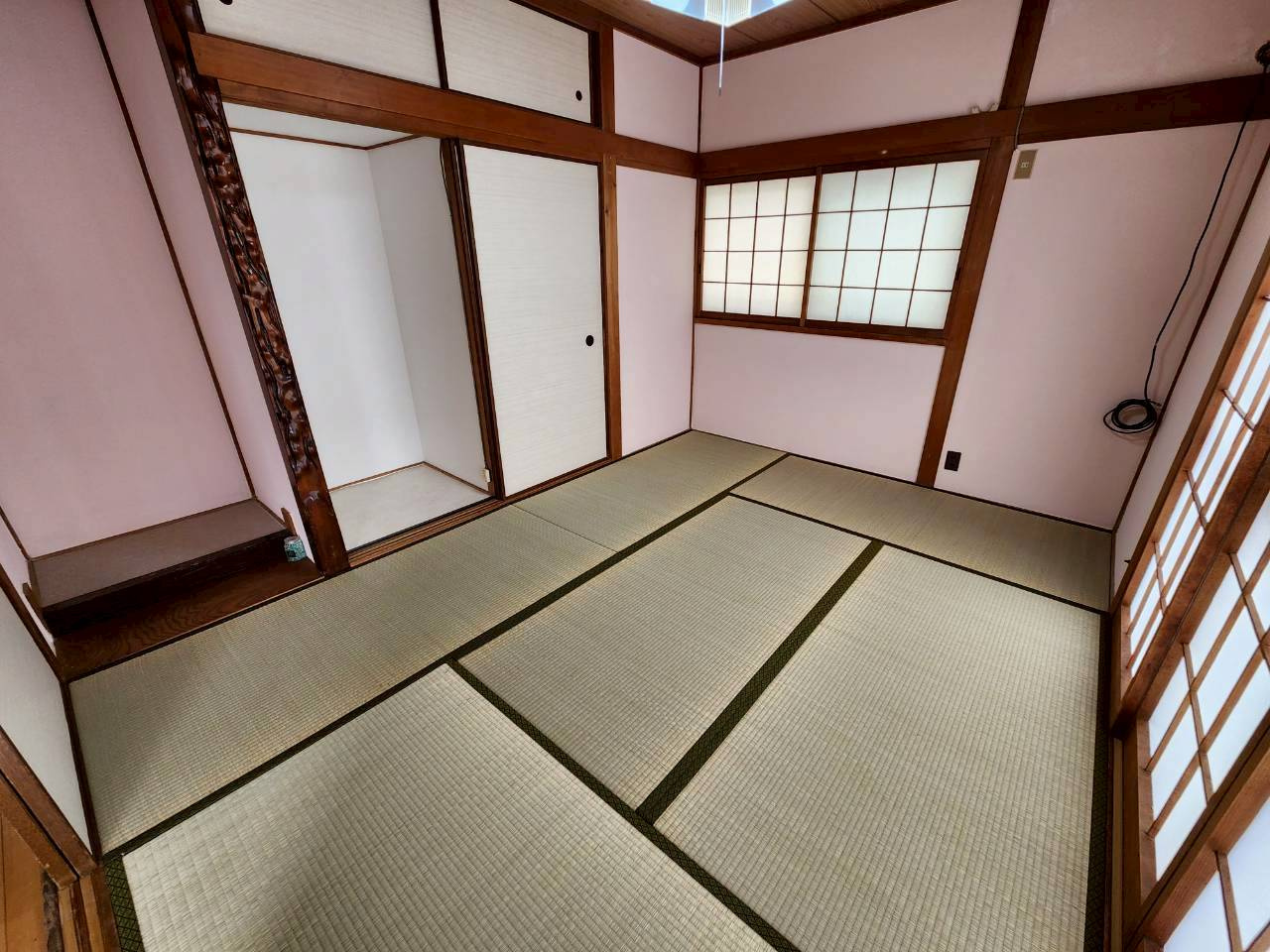 六条西３丁目貸家の和室