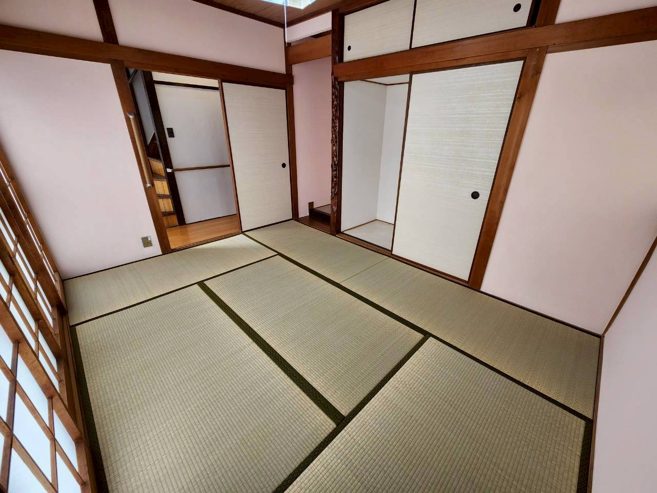 六条西３丁目貸家の和室