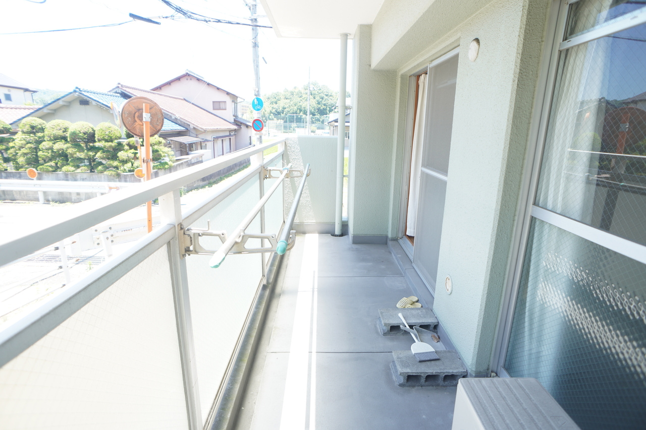 サンパレス大神のバルコニー