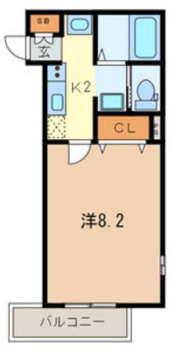 カシュカシュの間取り