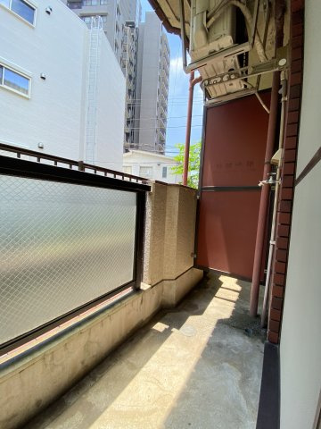 煉瓦館72のバルコニー