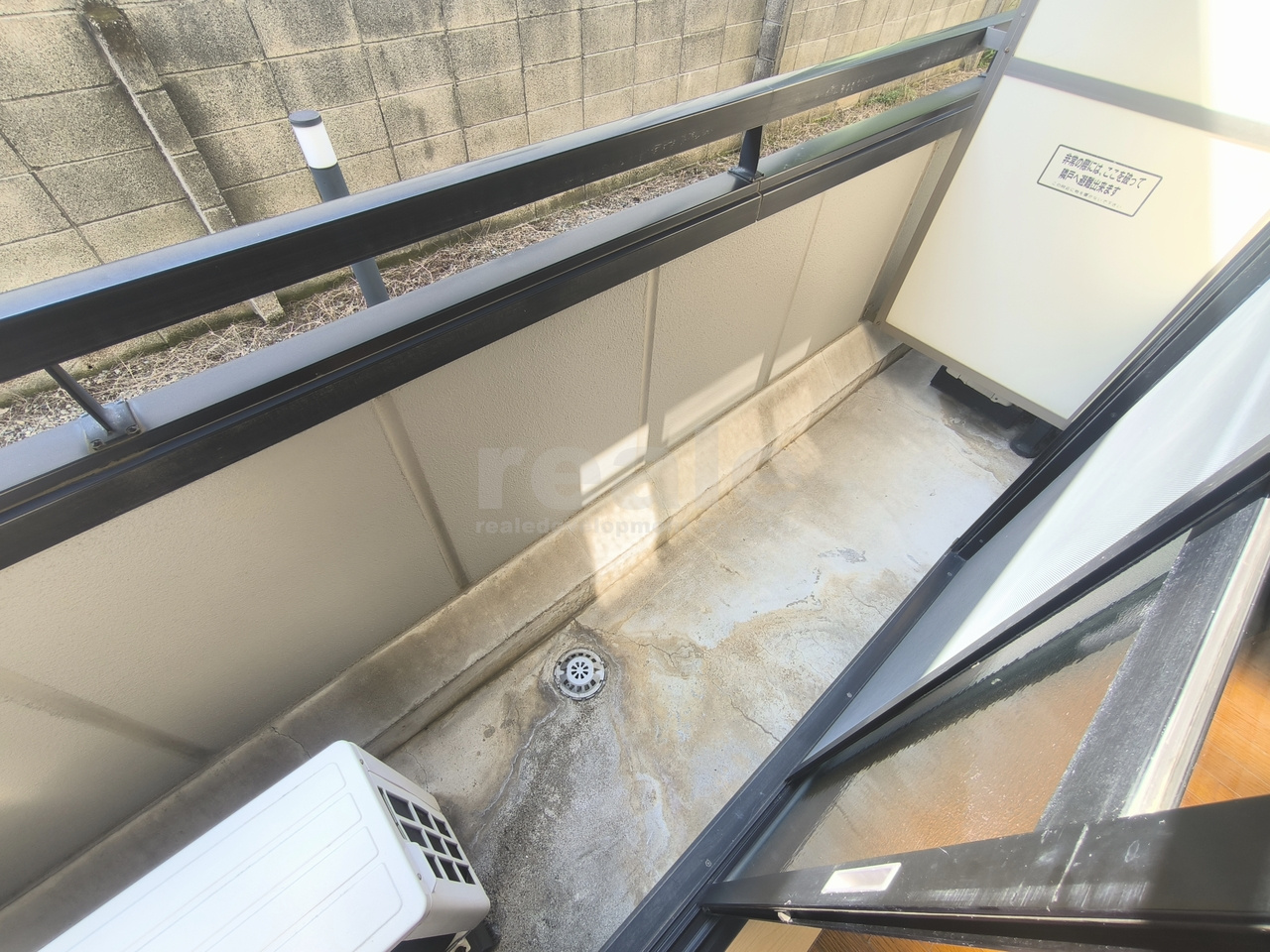 杉並区西荻南４丁目の賃貸マンションのバルコニー