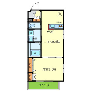 ＳＫＹ　ＣＯＵＲＴの間取り