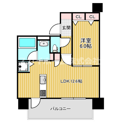 ブランシエスタ都島通の間取り|図面・画像と現況が相違する時は現況を優先させていただきます。